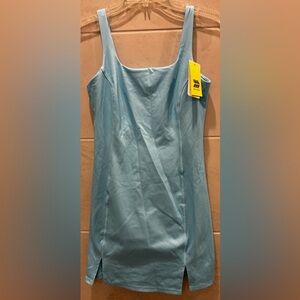 NWT All In Motion Active Dress Slate Blue Built In Shorts Size Small